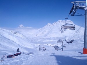 Perfecte sneeuwconditie